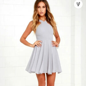 Lulu's Skater Mini Dress